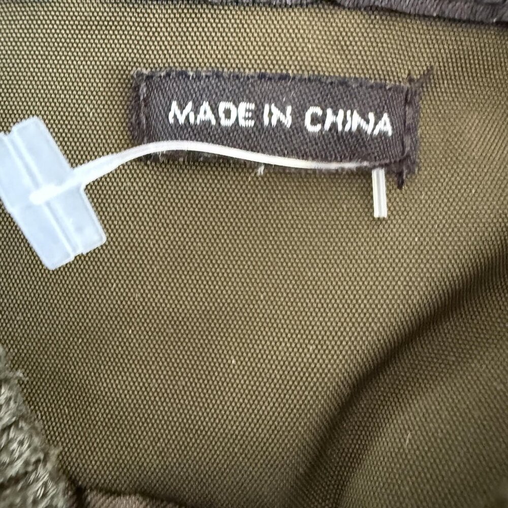 Wildfang Jacket Green Bomber Patch Embroider Quee… - image 5